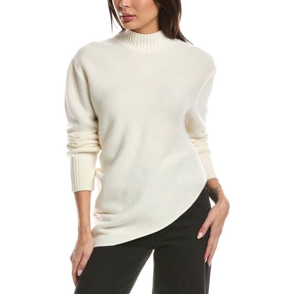 A.L.C. Womens  Naomi Wool Sweater, White